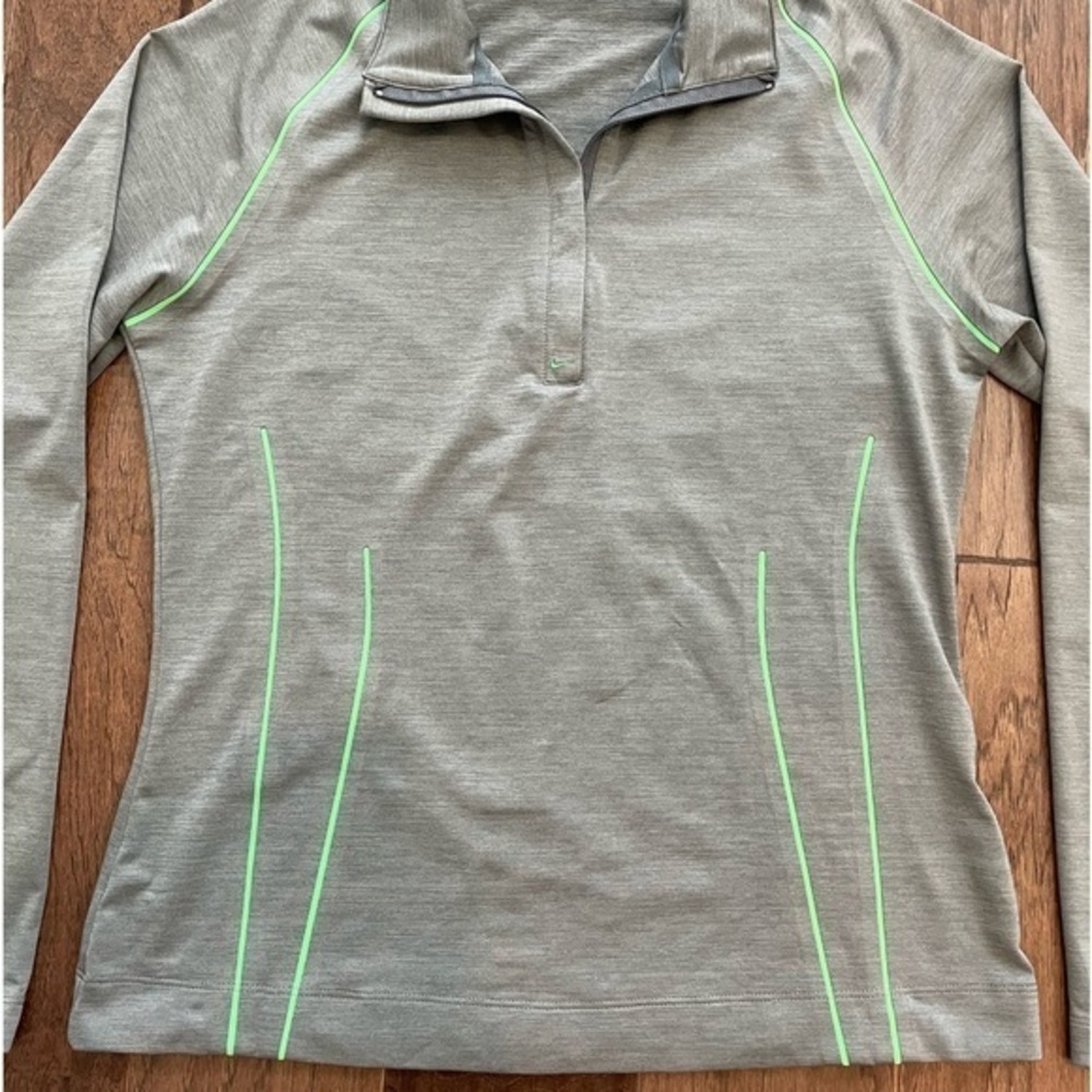 Nike Golf Fit Dry Women's Quarter‎ Zipper Pullover- Sz S(4-6) - Picture 2 of 5